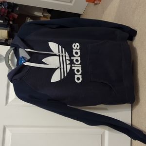 Adidas Hoodie Navy Size L